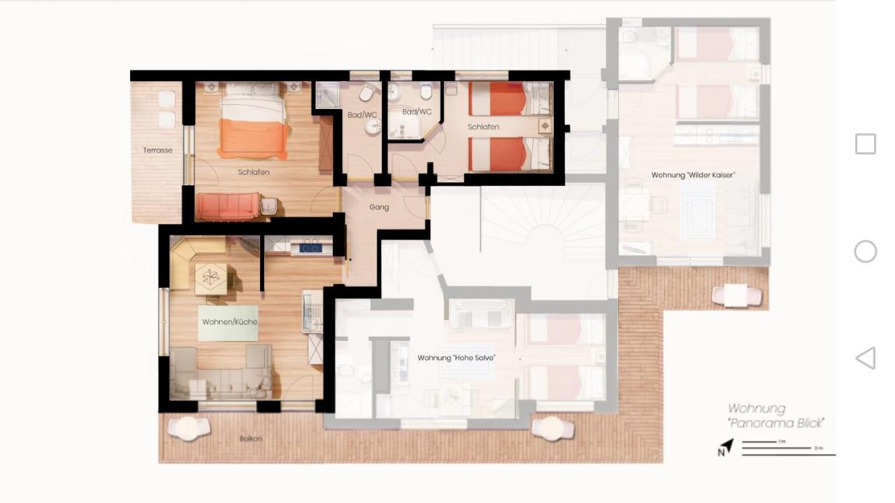 Appartements Alpenblick Soell Exterior foto